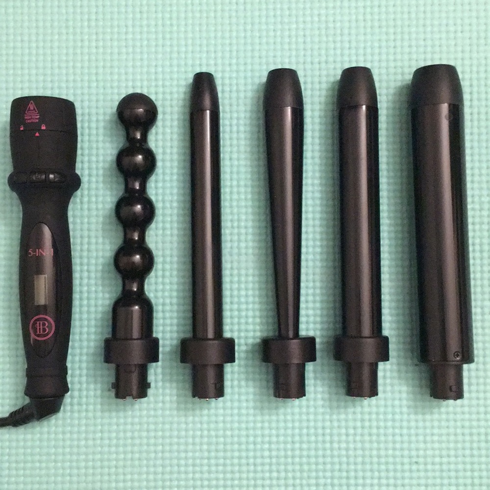 Bombay Hair 5-in-1 Curling Wand